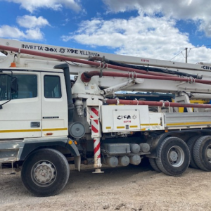 ASTRA BM 64.30 + CIFA INVETTA 36 POMPA PER CALCESTRUZZO