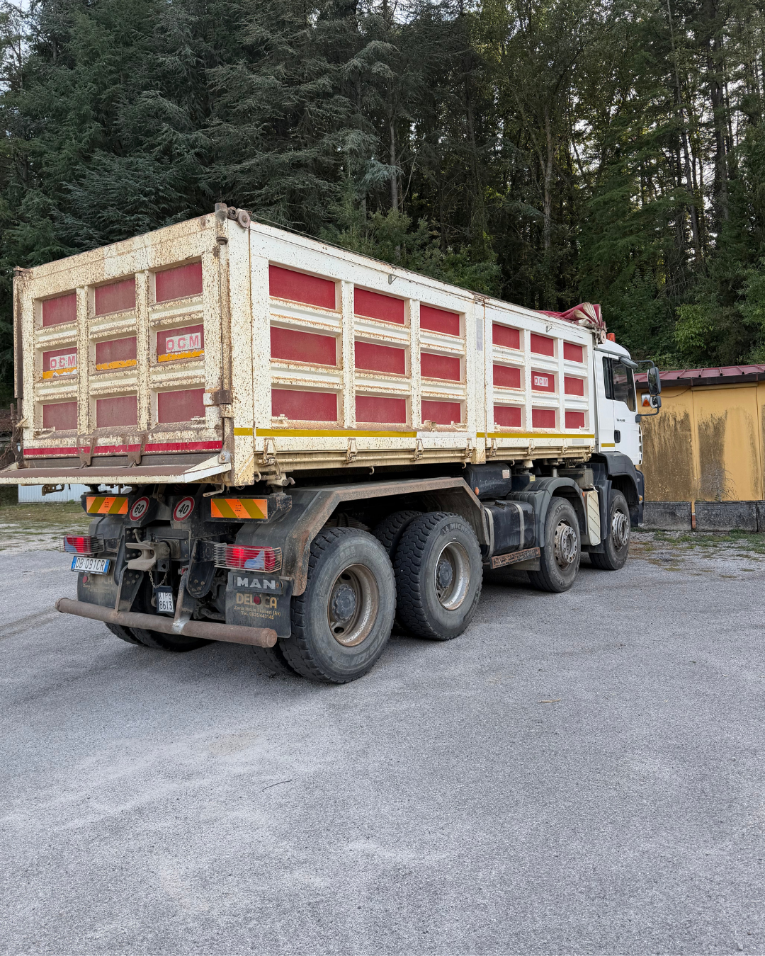 MAN TGA 41.480 + RIBALTABILE OCM AUTOCARRO - immagine 5